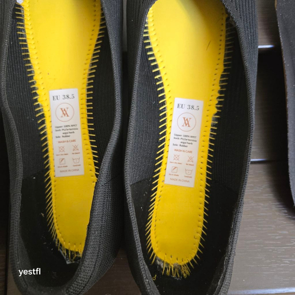 Vivaia Square Toe V-Cut Margot 2.0 flats 38.5 - Picture 3 of 6